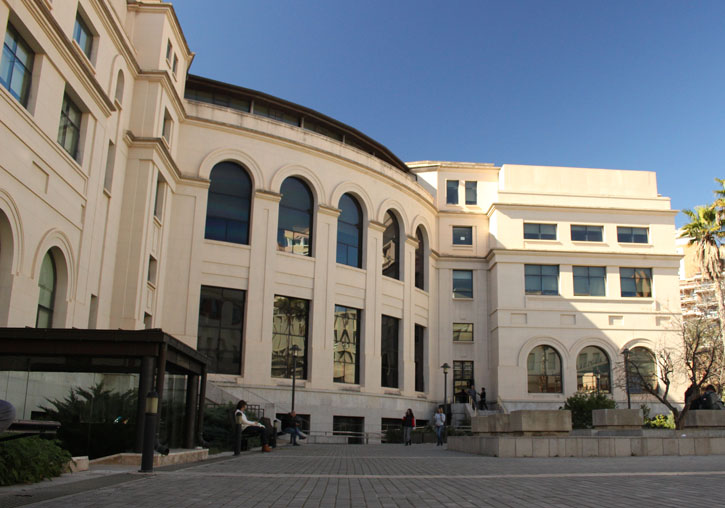 Edificio de Rectorado de la Universitat de València.